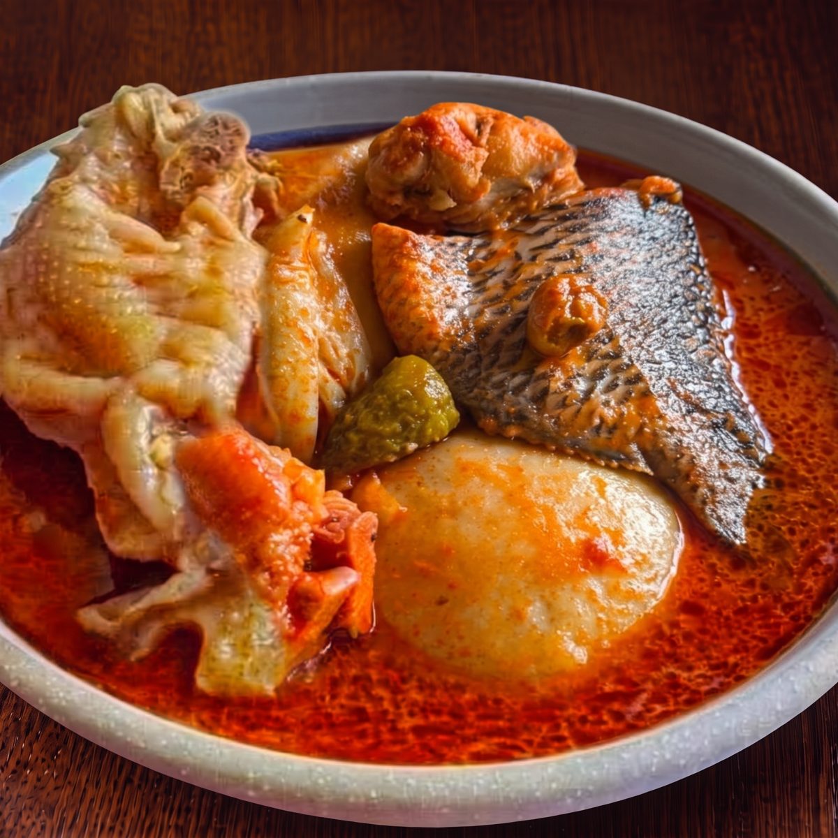 Kebabs, Samosas, Whole Fish