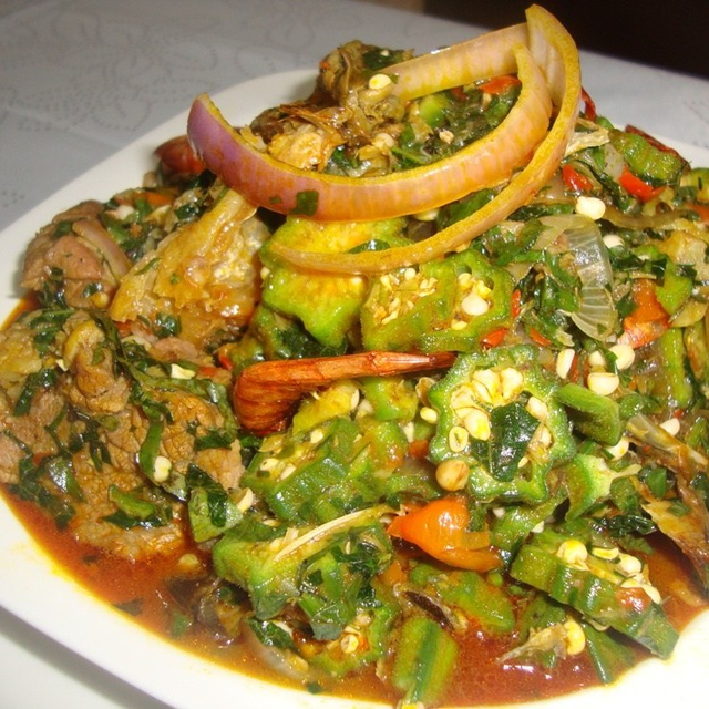 Okro Stew Only.