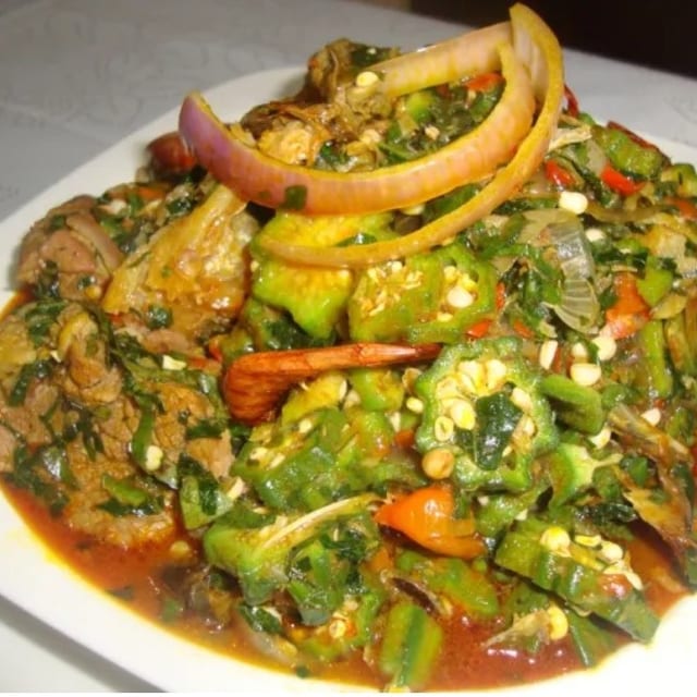 Okro Stew Only.