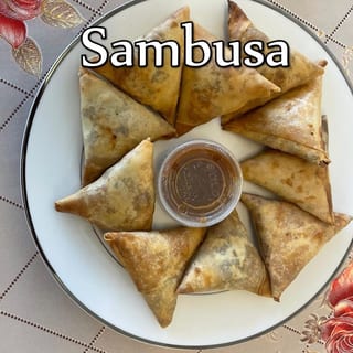 Samosa chicken/beef/lentil