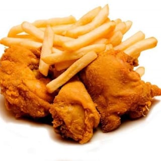 6 Pc Medium Chicken Wing Combo
