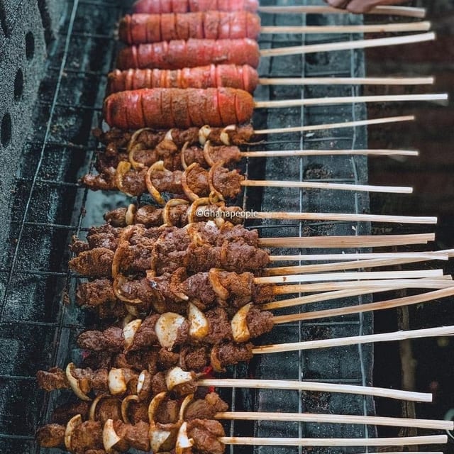 1 Pc Suya Kebab.