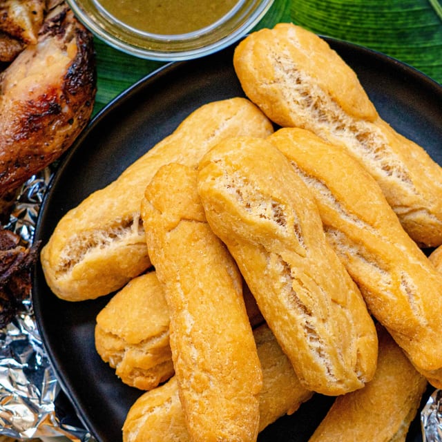 Festival With Jerk Chicken.